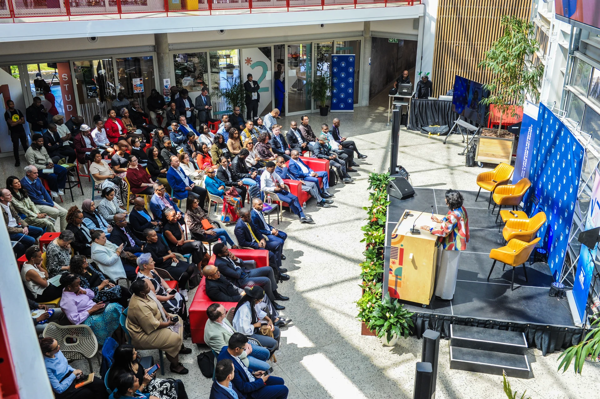 University leaders, students and participants gathered for Values in Higher Education Conversations at UCT